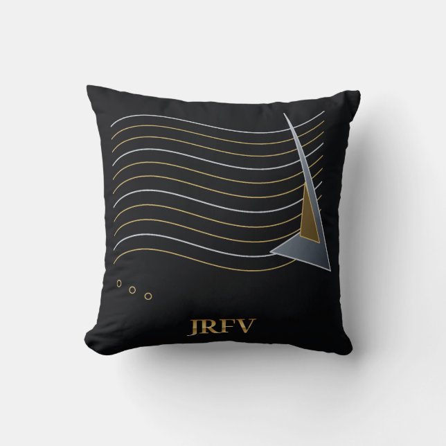 Coussin JRFV Vector Tide (Recto)