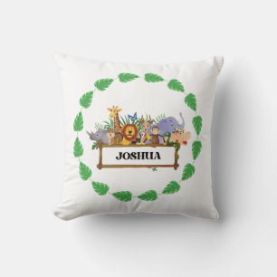 Coussin Jungle