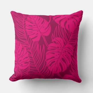 Coussin Jungle luxe - tropical pattern