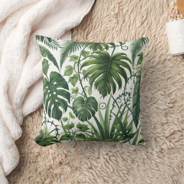 Coussin Jungle Tropical (Couverture)