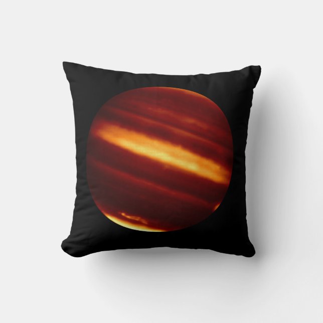 Coussin Jupiter planétaire en lumière infrarouge (Recto)