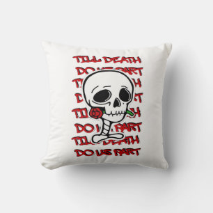 Coussin Jusqu'à la mort faisons-nous partie classique - ba