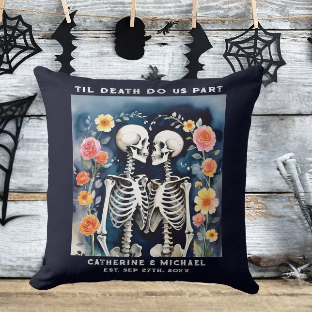 Coussin Jusqu'à la mort faisons-nous partie de Skeletons M (Créateur téléchargé)