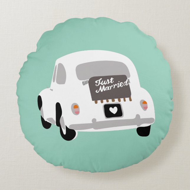 Coussin Just Married (Devant)