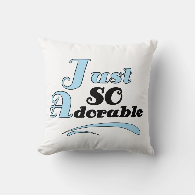 Coussin Juste adorable (Recto)
