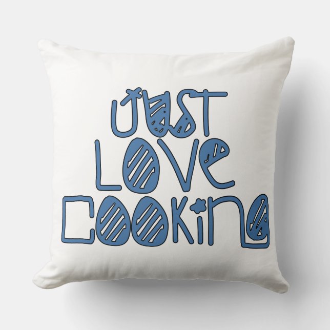 Coussin Juste Cuisine d'amour (Recto)