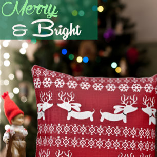 Coussin juste de teckel de renne d'île de chandai