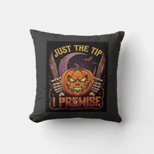 Coussin Juste l'extrémité prémisse Halloween Citrouille Co