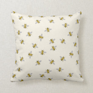 Coussin juste petites abeilles