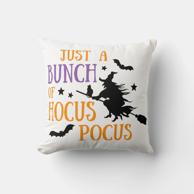 Coussin Juste Un Groupe D'Halloween De Pocus De Hocus (Recto)