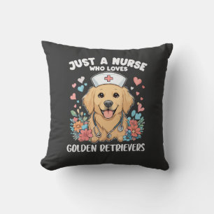 Coussin Juste une fille qui aime les amateurs de chiens Re