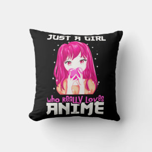 Coussin Juste Une Fille Qui Aime Vraiment Anime