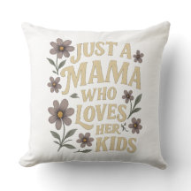 Juste une maman qui aime ses enfants Retro Floral
