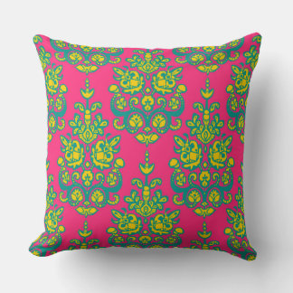 Coussin Kala damask ikat