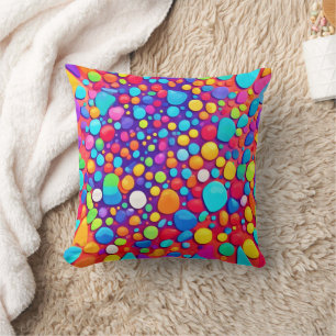 Coussin Kaleidoscope Abstrait