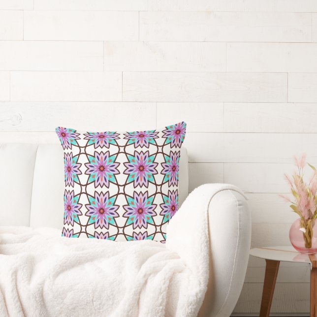Coussin Kaleidoscope Bohème (Canapé)