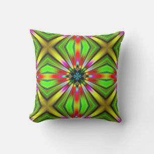 Coussin Kaleidoscope de couleur