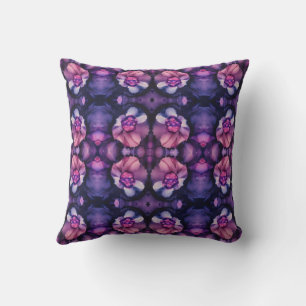 Coussin Kaleidoscope de la Marine rose