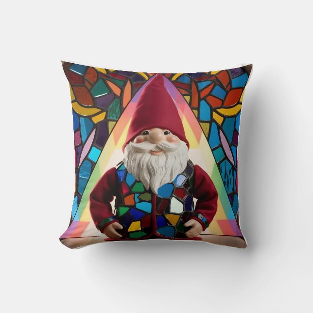 Coussin Kaleidoscope Gnome Paysage : Spectacle (Recto)