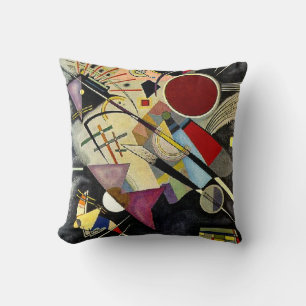 Coussin Kandinsky - Accompagnement Noir