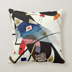 Coussin Kandinsky - Deux points noirs