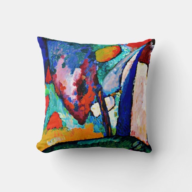 Coussin Kandinsky - La cascade, (Recto)