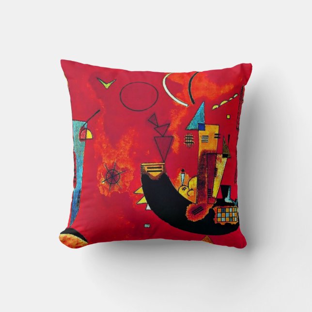 Coussin Kandinsky - Mit und Gegen (Recto)