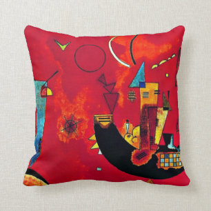 Coussin Kandinsky - Mit und Gegen (avec et contre)