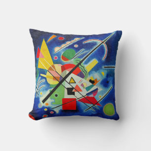 Coussin Kandinsky - Peinture Bleue