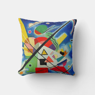 Coussin Kandinsky - Peinture Bleue,