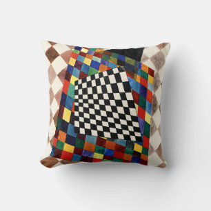 Coussin Kandinsky - Vérifié, coloré art abstrait,
