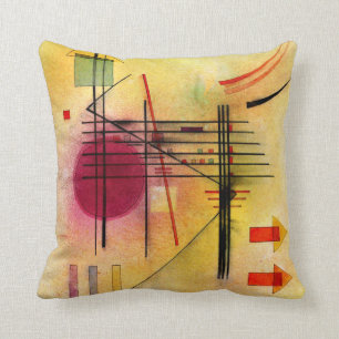 Coussin Kandinsky - Vibrant, populaire peinture abstraite,