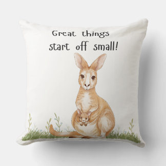Coussin Kangaroo avec joey
