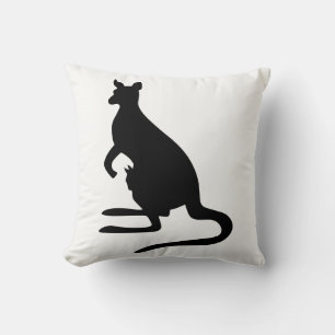 Coussin Kangaroo Silhouette