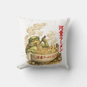 Coussin Kappa Ramen Bath – Esprit de nouilles Yokai