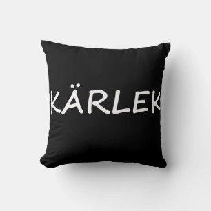 Coussin Kärlek, amour suédois