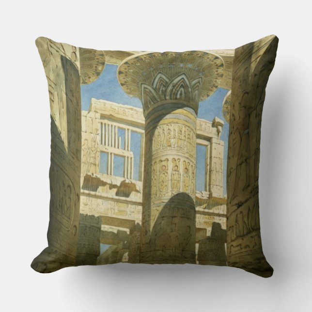 Coussin Karnak, c.1866 (la semaine sur le papier) (Recto)
