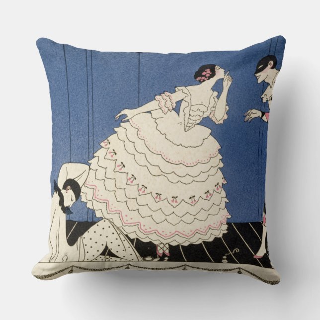 Coussin Karsavina, 1914 (copie de pochoir) (Recto)