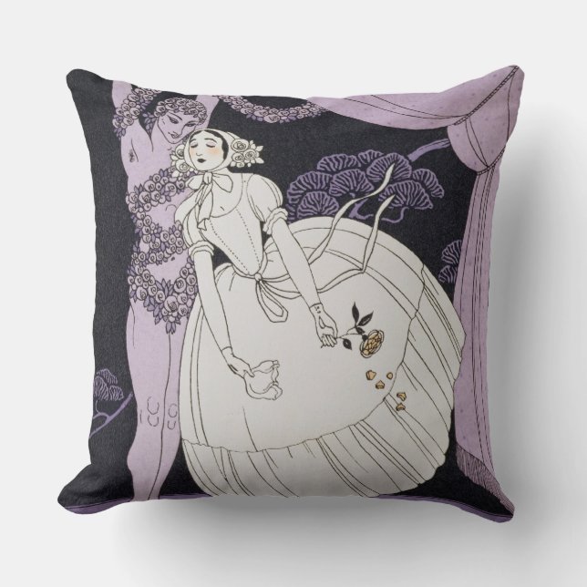 Coussin Karsavina, 1914 (copie de pochoir) 2 (Recto)