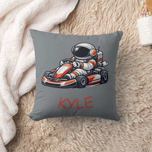 Coussin Karting d'astronaute (Couverture)