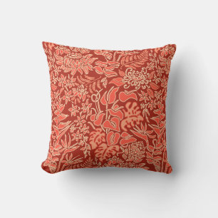 Coussin Kauai Morning Hawaiian Protea Floral Reversible