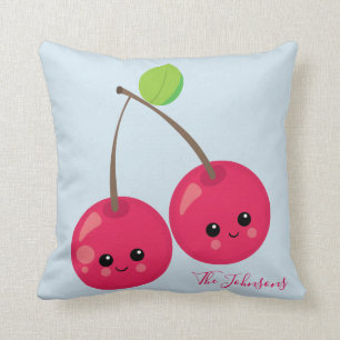 Coussin Kawaii Cherry Charm