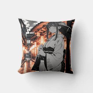 Coussin KAWAII Japanese Girl cushion