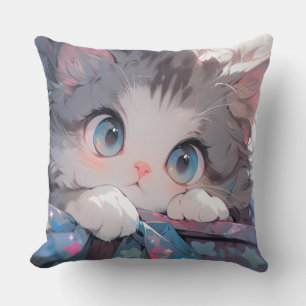 Coussin Kawaii Kat