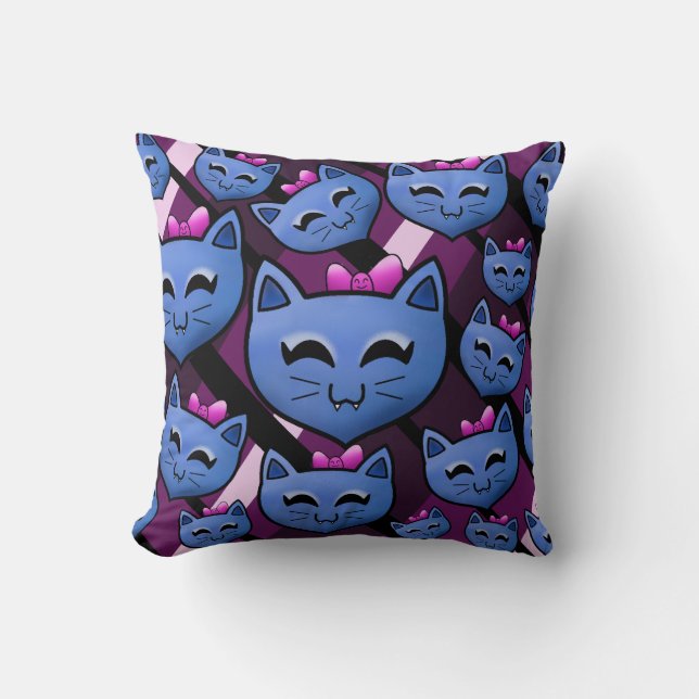 Coussin Kawaii Kitty (Recto)