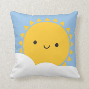 Coussin Kawaii Sun