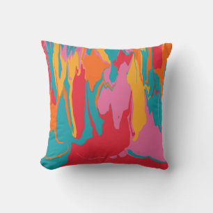 Coussin Kaya - Design Abstrait de liquide