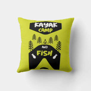 Coussin Kayak poissons et cadeaux de voyage de pêche du ca