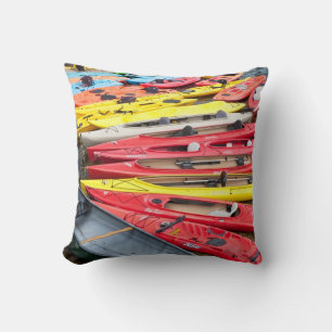 Coussin Kayaks coloré