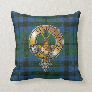 Coussin Keith Tartan & Badge